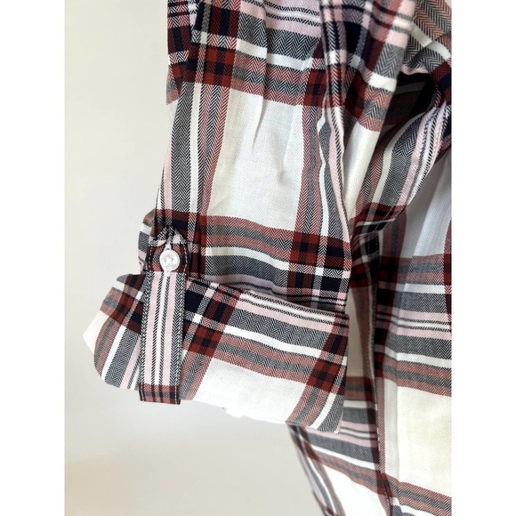 Barbour Bethwin Button Down Plaid Shirt in Cloud Check - Picture 8 of 14